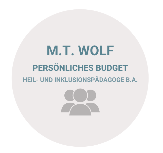Persönliches Budget Moritz T. Wolf